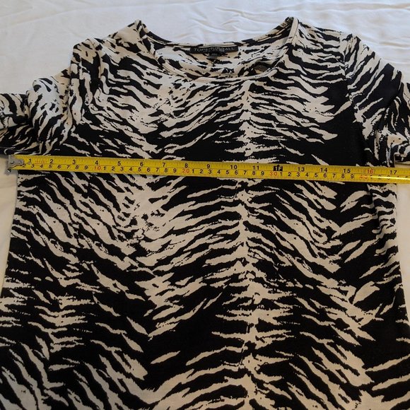 Top Shop Zebra Bodycon Dress- L - Picture 8 of 11
